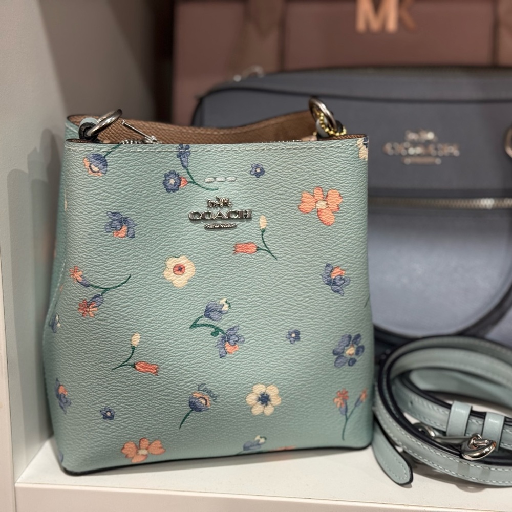 Coach Mini Bucket Crossbody Bag with Adjustable Strap